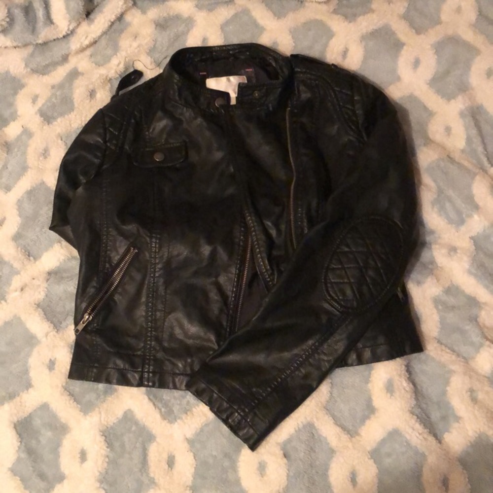 Leather jacket
